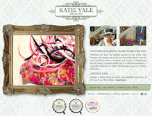 Tablet Screenshot of katievaledesigns.com